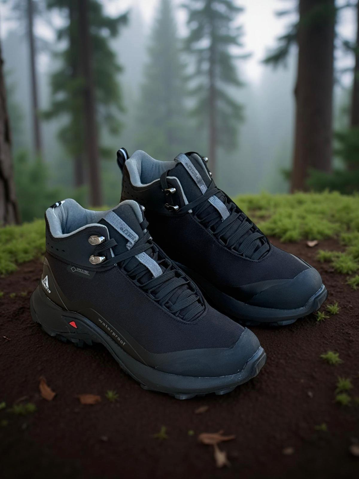 Yalınayak M210500 Erkek Waterproof Outdoor Bot Siyah