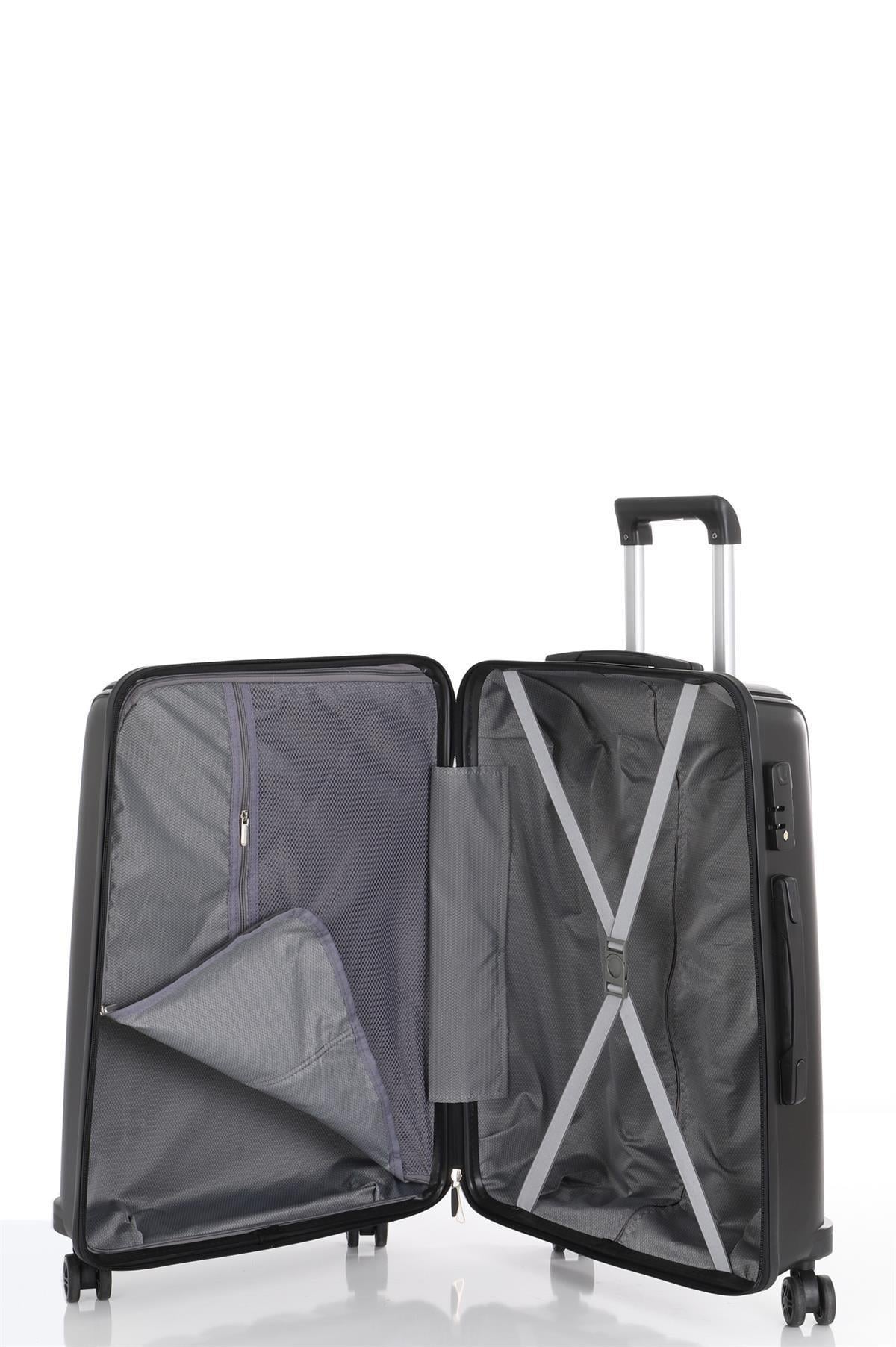 Yalınayak McsV305M Orta Boy Valiz Siyah