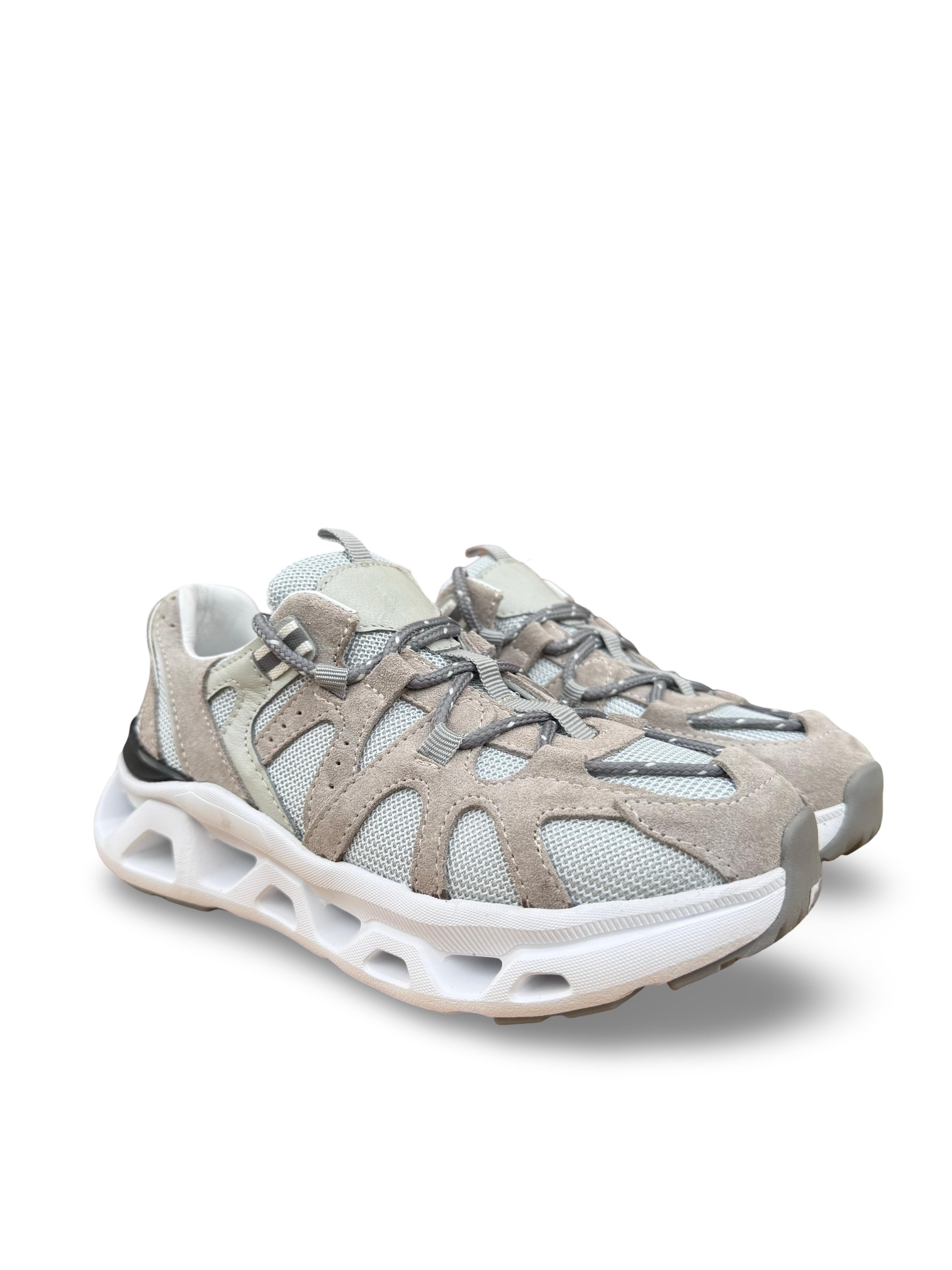 Yalınayak Mrs41128 Hakiki Deri Unisex Sneaker Buz