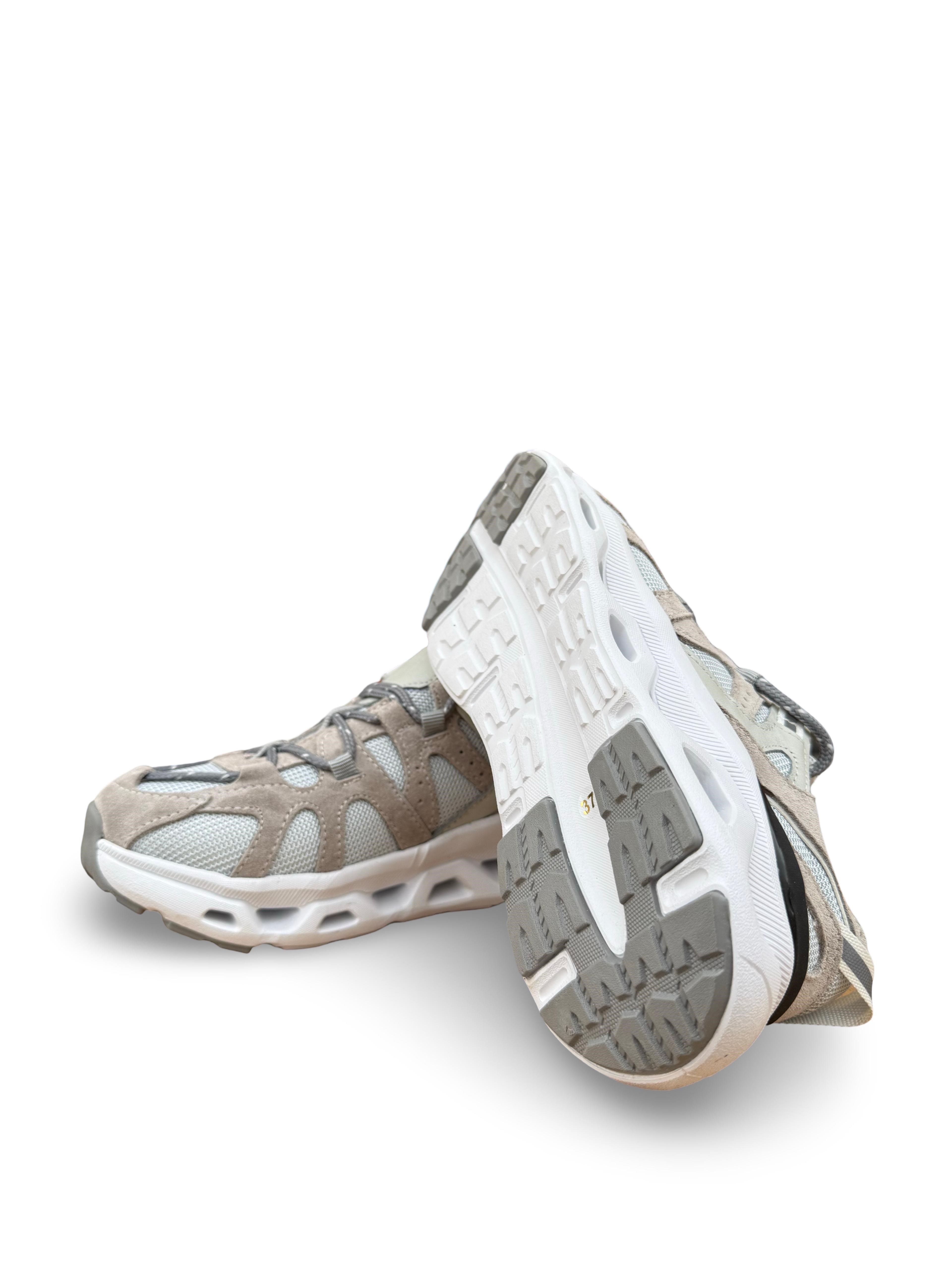 Yalınayak Mrs41128 Hakiki Deri Unisex Sneaker Buz
