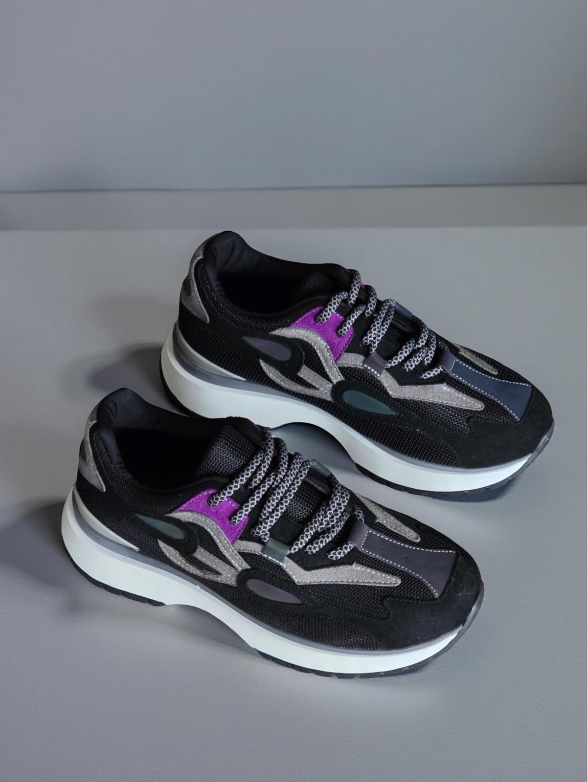 Yalınayak Mrs55105 Kadın Spor Sneaker Siyah