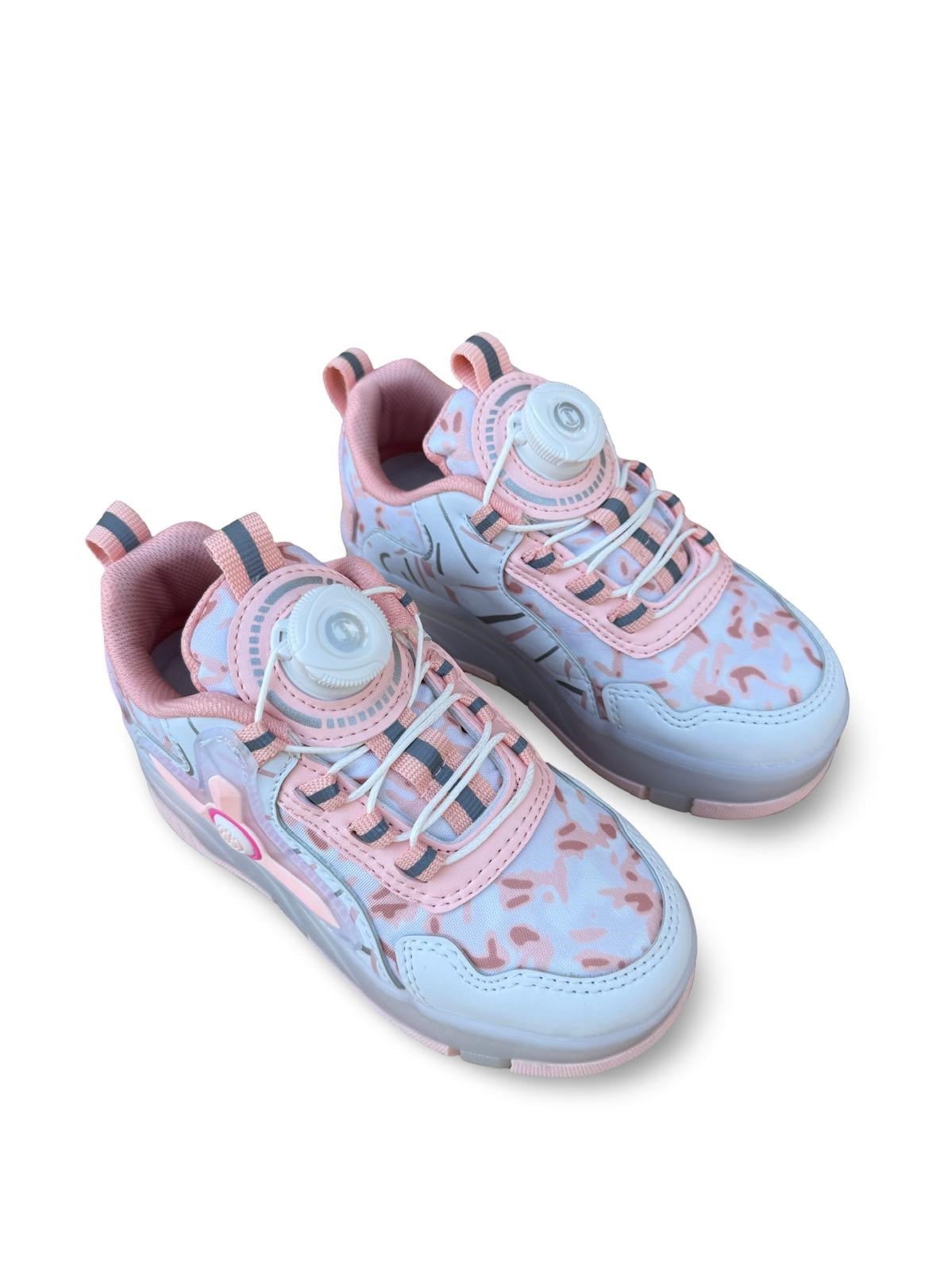 Yalınayak Nd029Flt Akıllı Bağıcık Paten Çocuk Ayakkabı Pembe