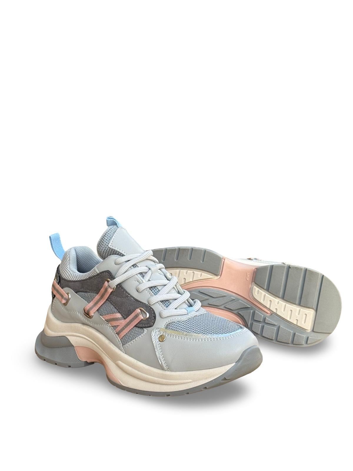 Yalınayak Sms30174 Kadın Sneakers Ayakkabı buz multi