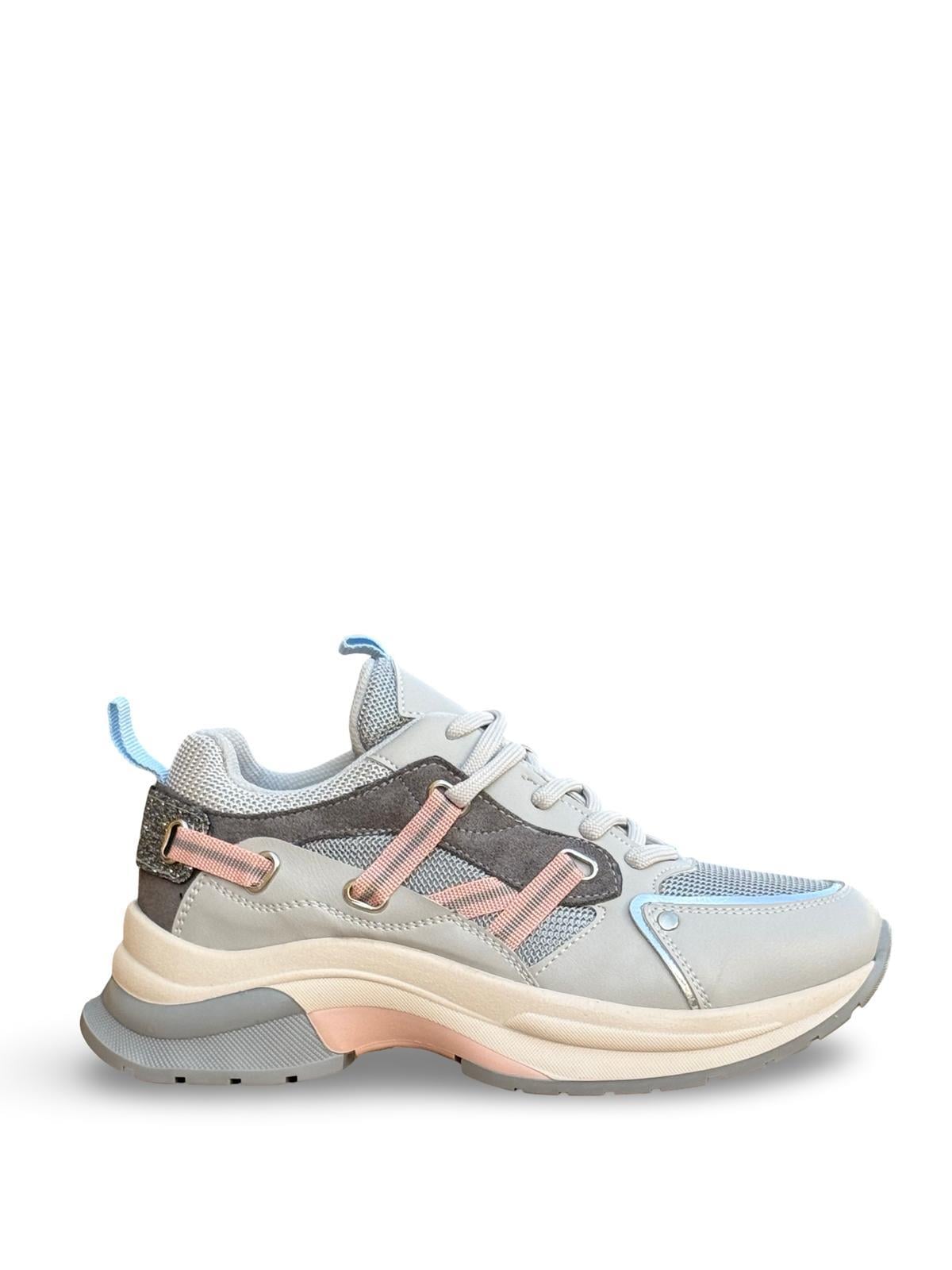 Yalınayak Sms30174 Kadın Sneakers Ayakkabı buz multi