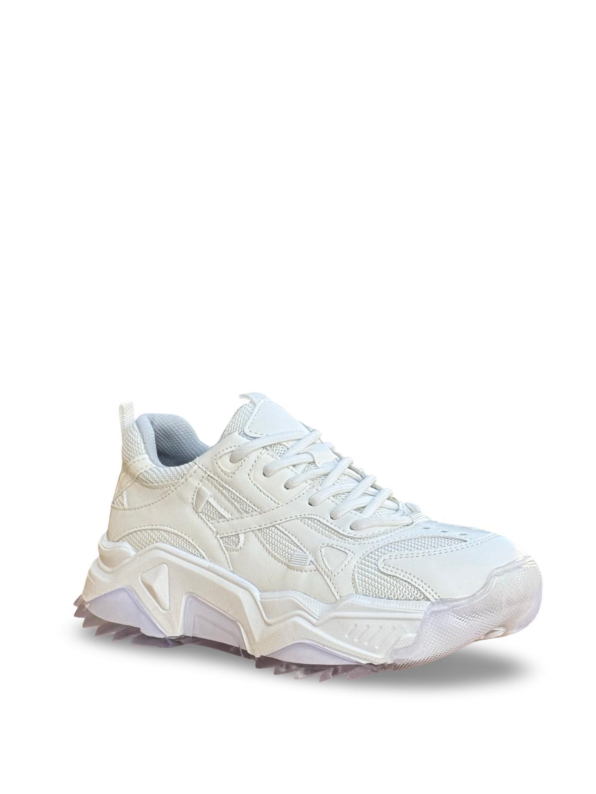 Yalınayak Sms65137 Kadın Sneakers Ayakkabı Beyaz