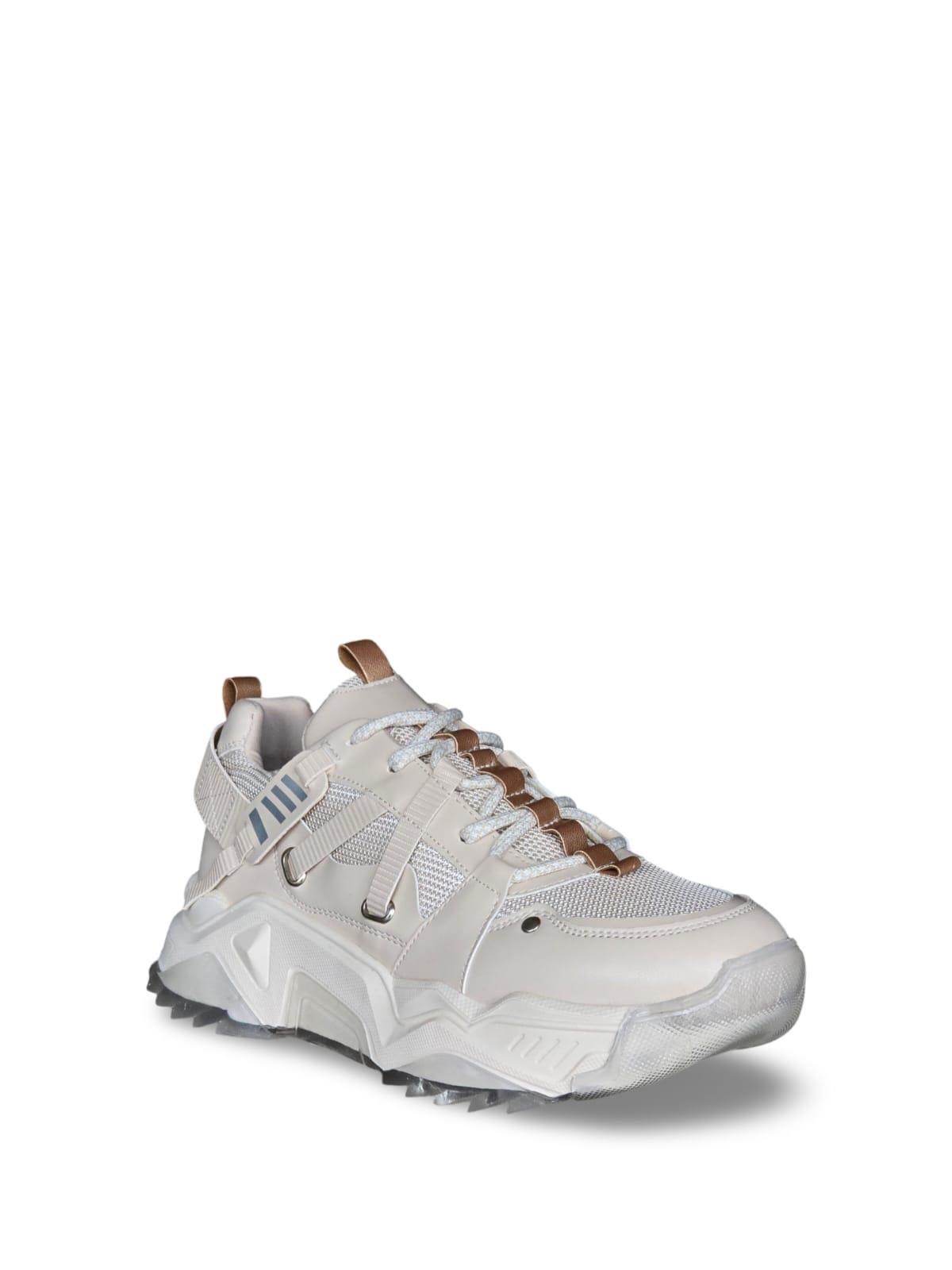 Yalınayak Sms65160 Kadın Spor Sneaker Bej