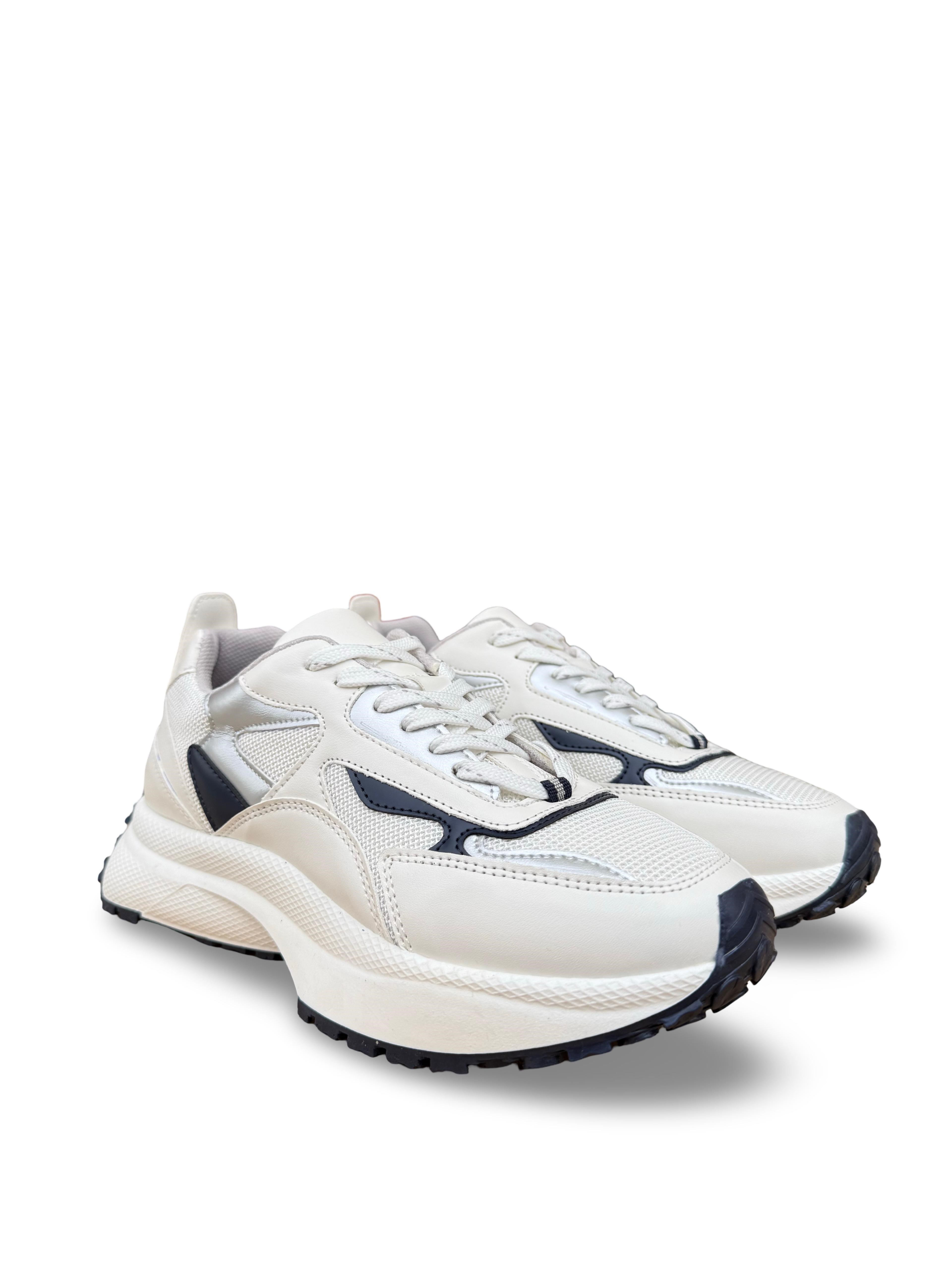 Yalınayak Sms83144 Kadın Spor Sneaker Beyaz Laci