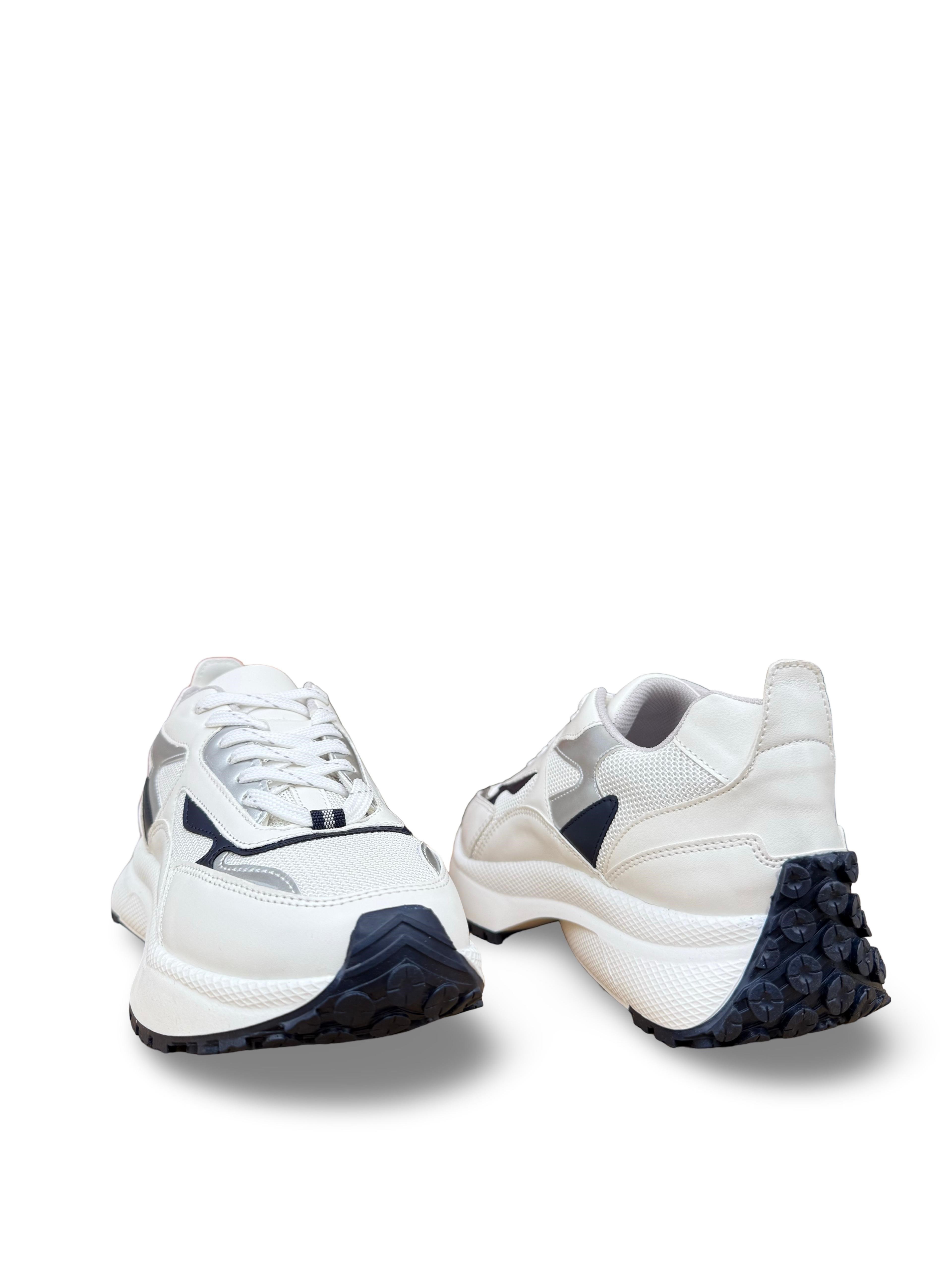 Yalınayak Sms83144 Kadın Spor Sneaker Beyaz Laci