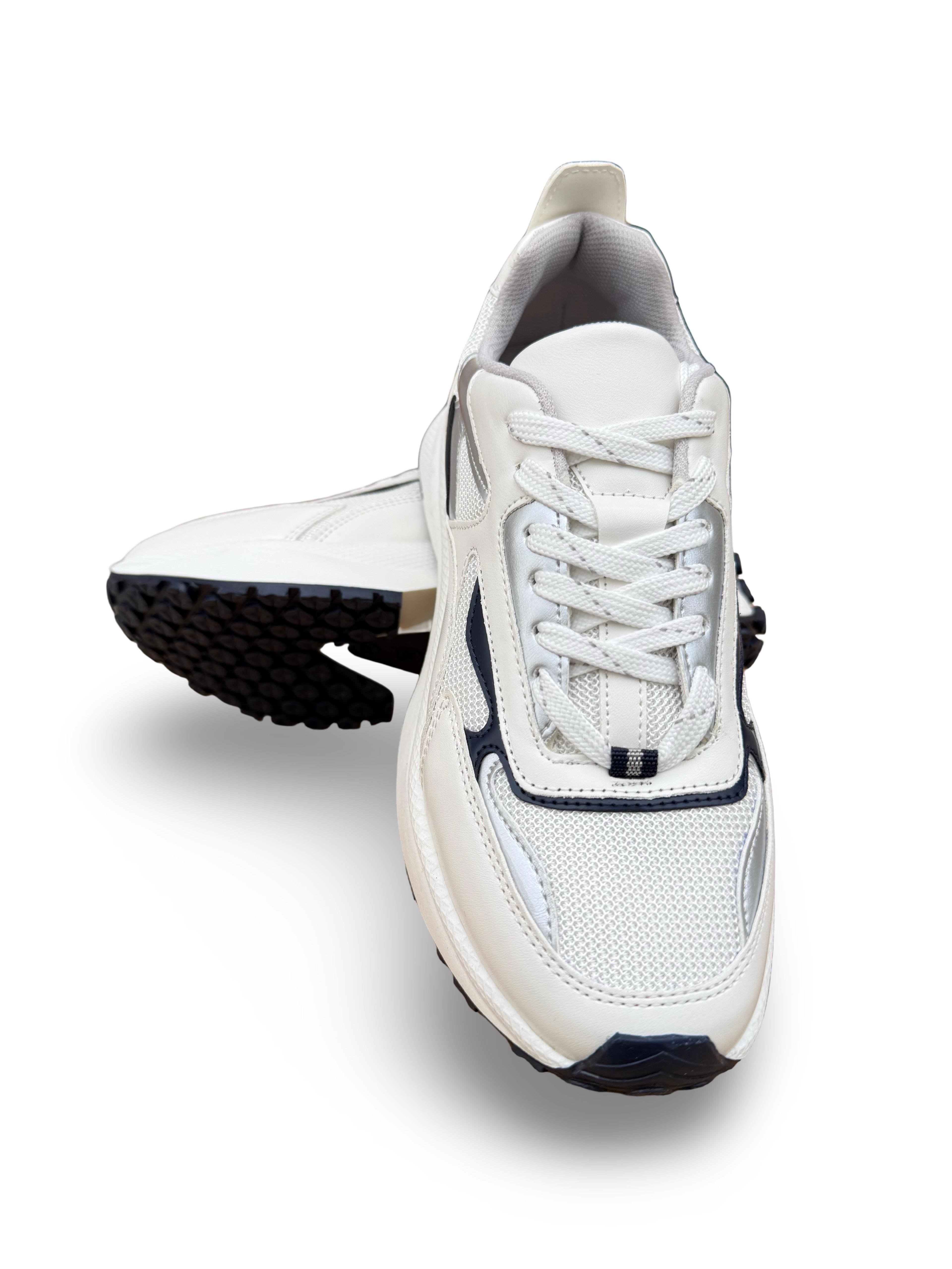 Yalınayak Sms83144 Kadın Spor Sneaker Beyaz Laci