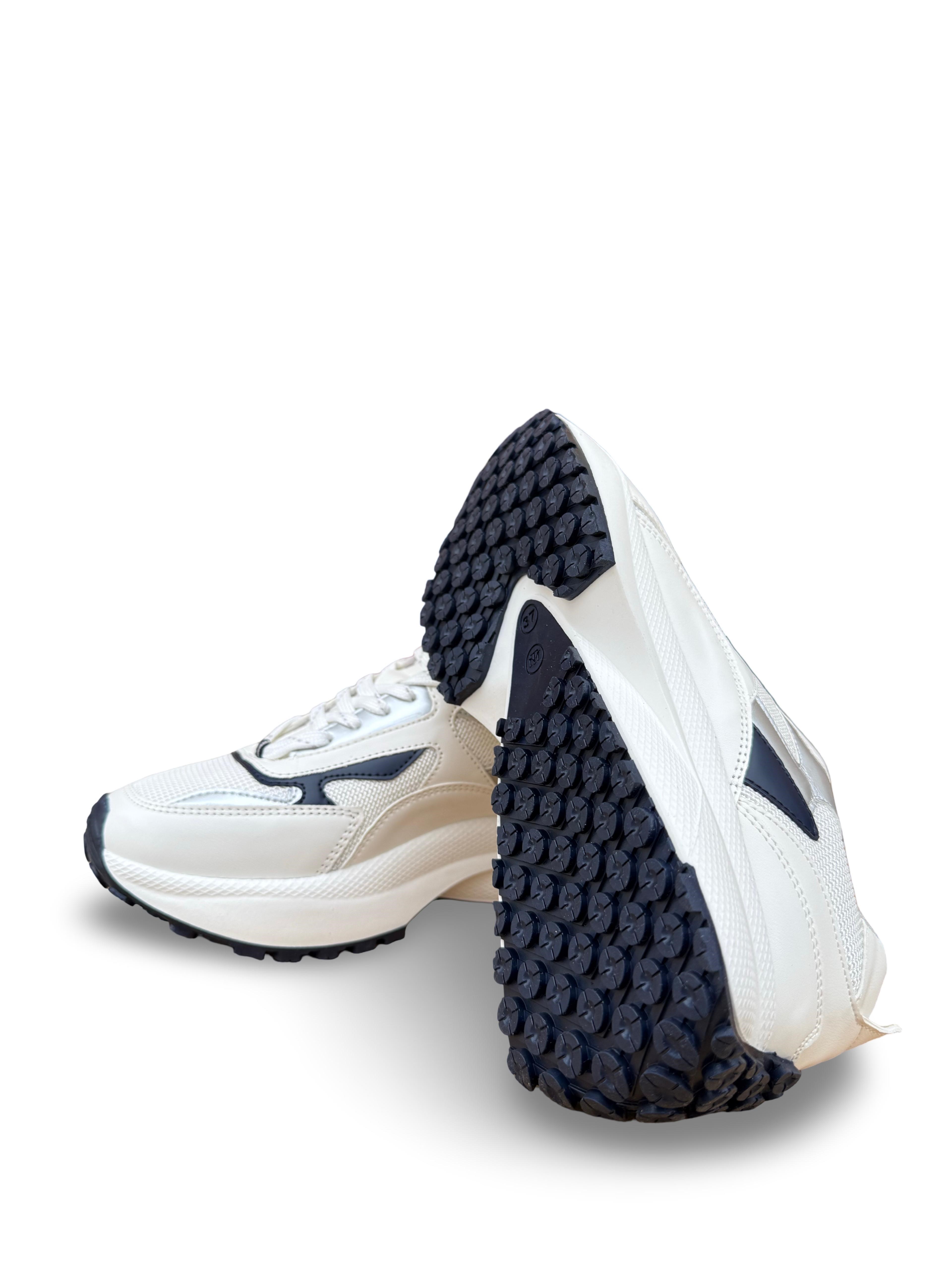 Yalınayak Sms83144 Kadın Spor Sneaker Beyaz Laci