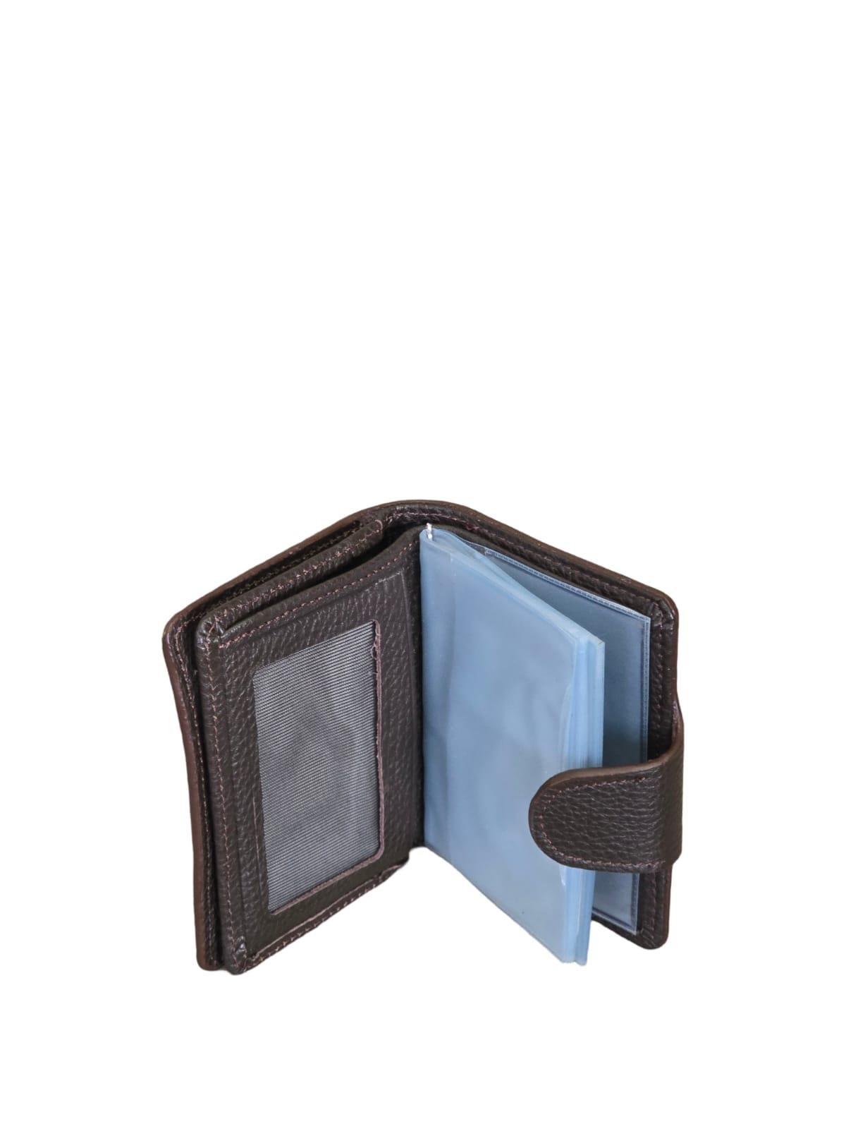 Yalınayak YC0232 Hakiki Deri Cüzdan Kartlık Kahve