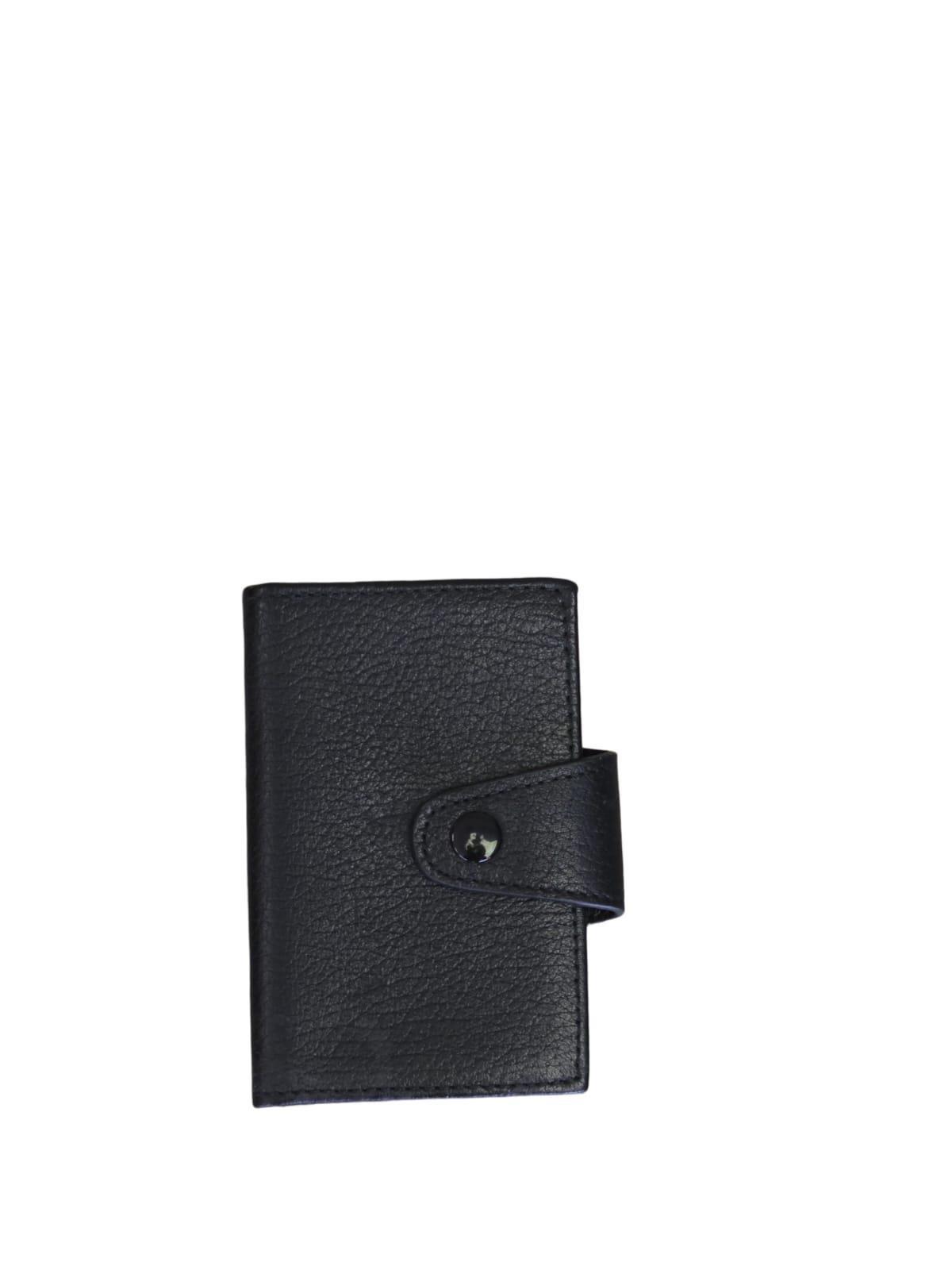 Yalınayak YC7564 Hakiki Deri Cüzdan Kartlık Siyah