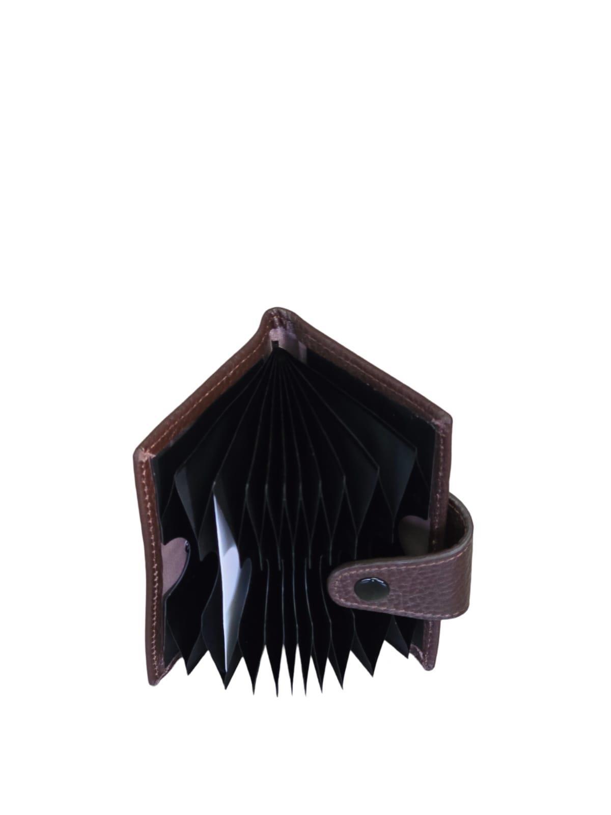 Yalınayak YC7564 Hakiki Deri Cüzdan Kartlık Kahve