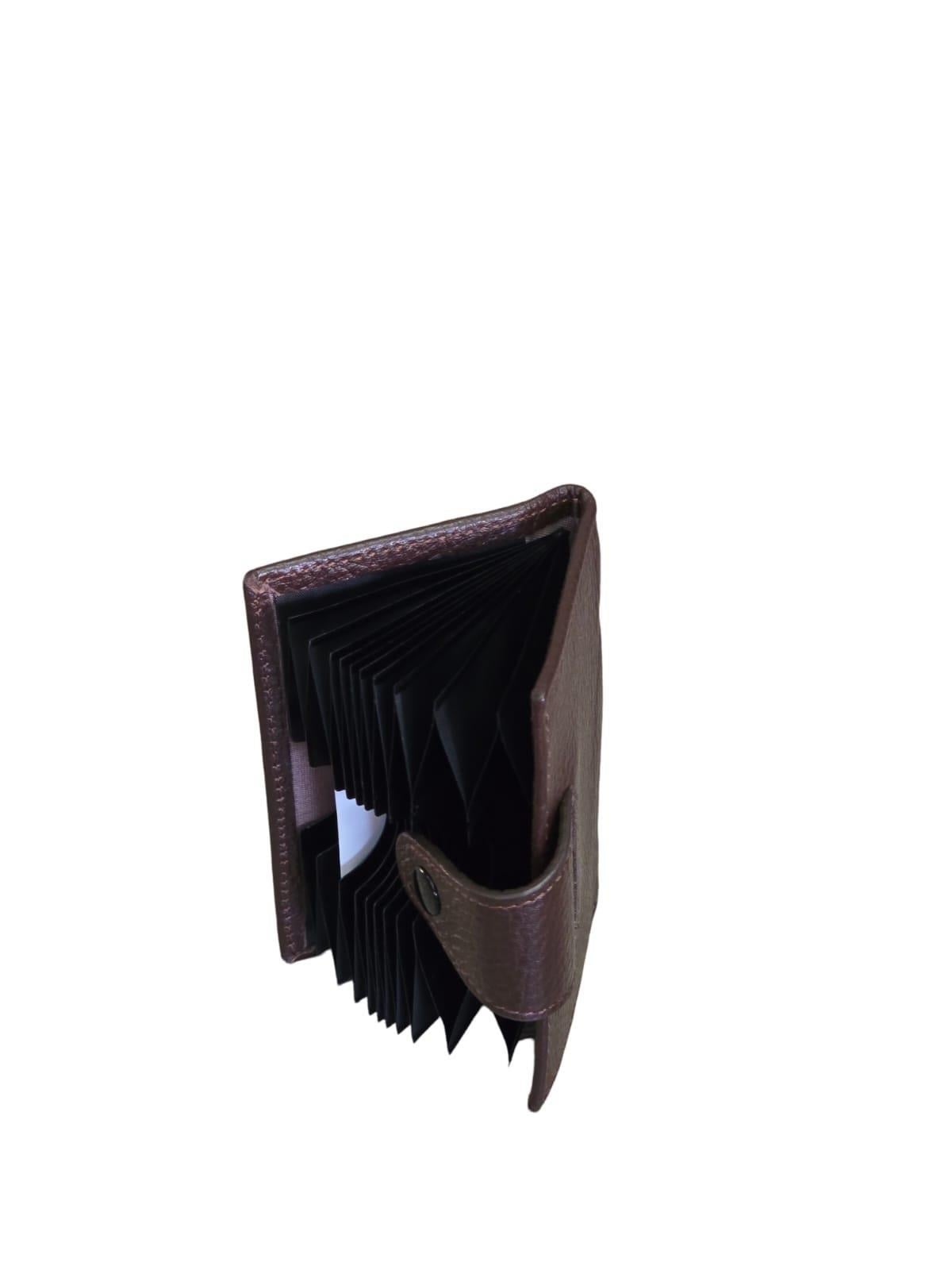 Yalınayak YC7564 Hakiki Deri Cüzdan Kartlık Kahve