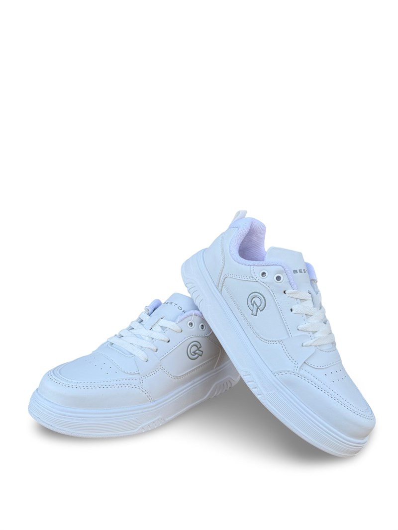 Bst 2081 Unisex Spor Sneaker Beyaz