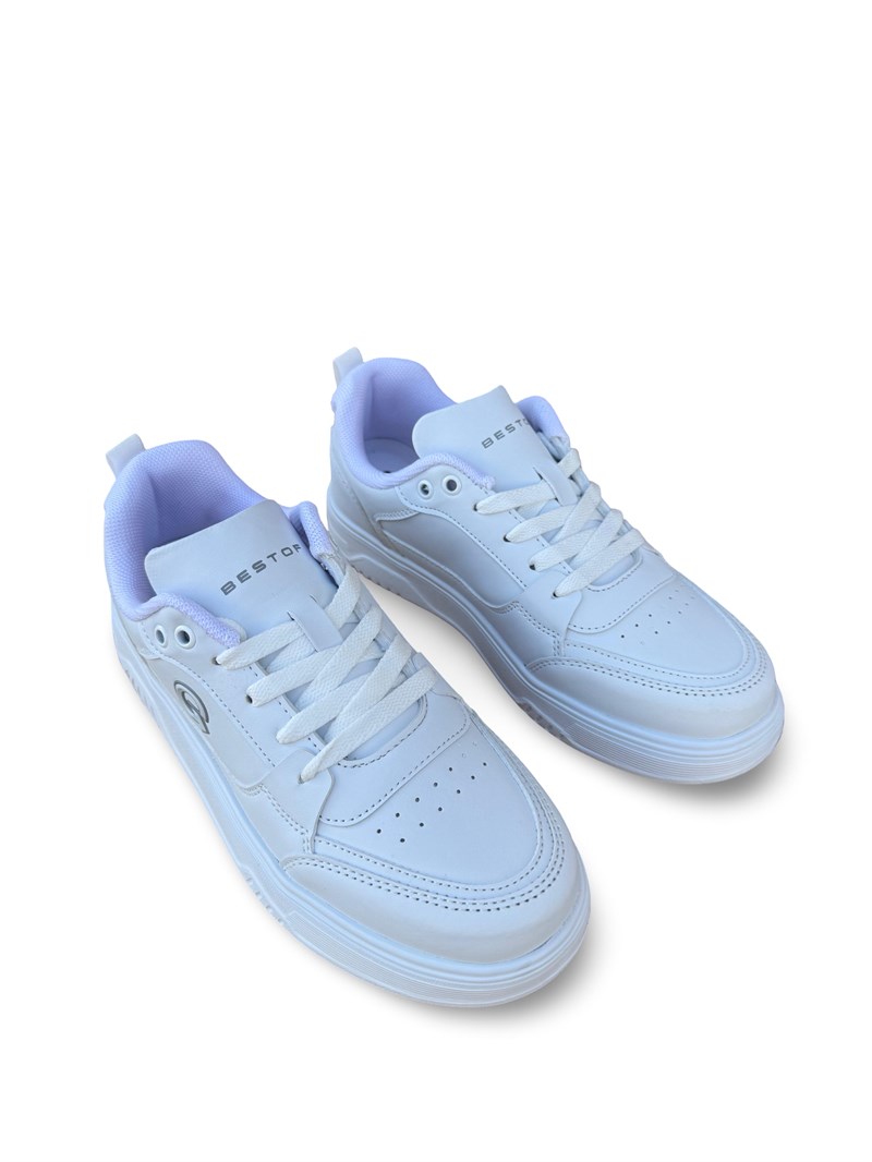 Bst 2081 Unisex Spor Sneaker Beyaz
