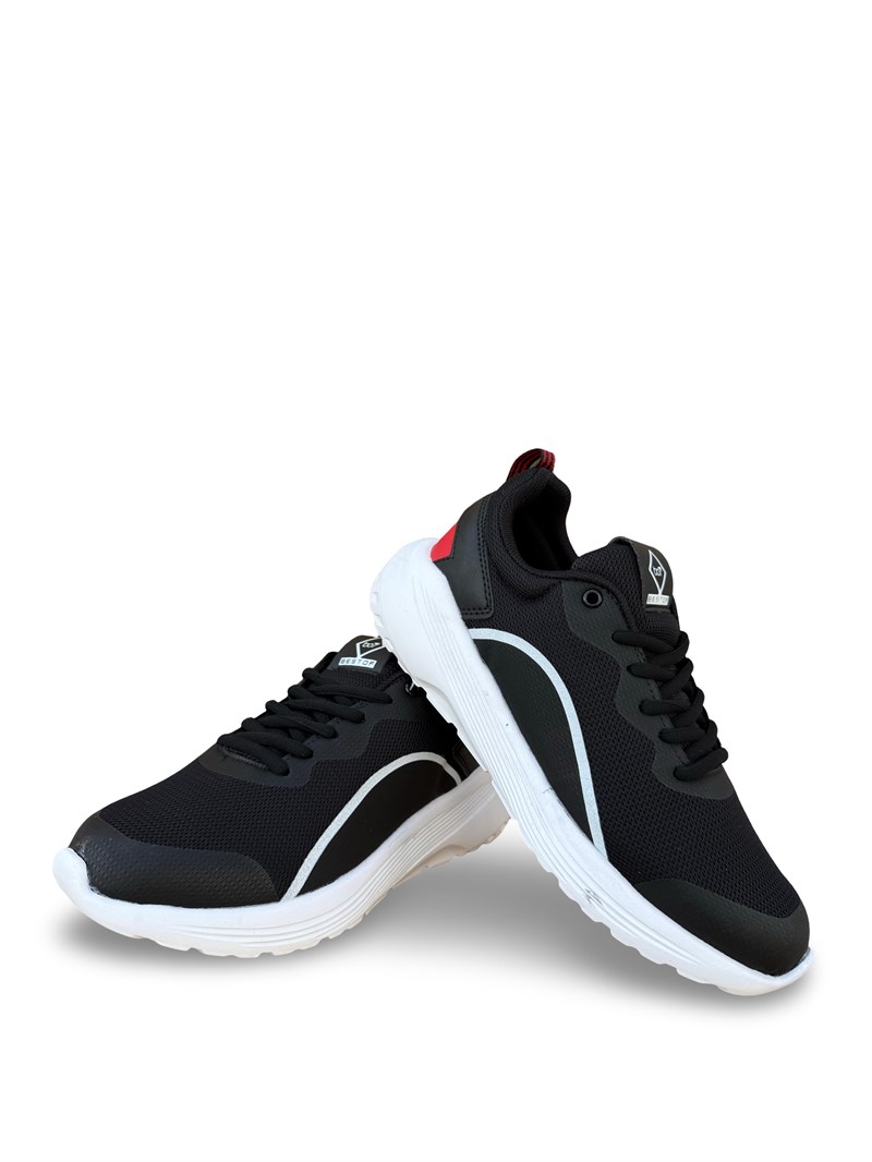 Bst 640 Unisex Yazlık Spor Ayakkabı Siyah Beyaz