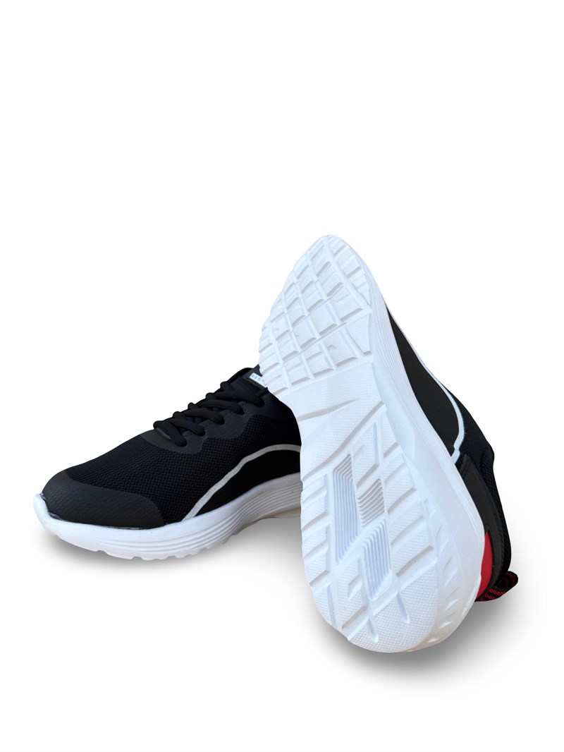 Bst 640 Unisex Yazlık Spor Ayakkabı Siyah Beyaz