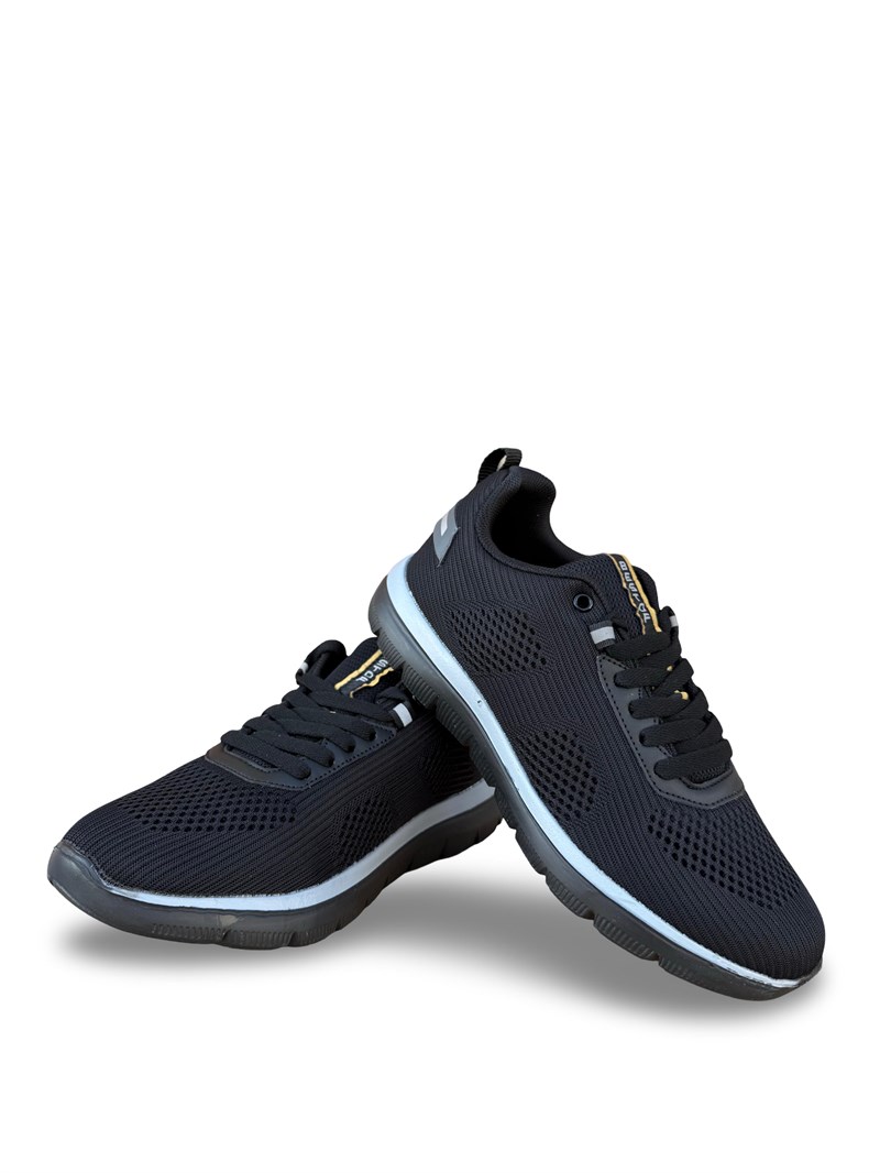 Bst 652 Unisex Yazlık Spor Ayakkabı Siyah