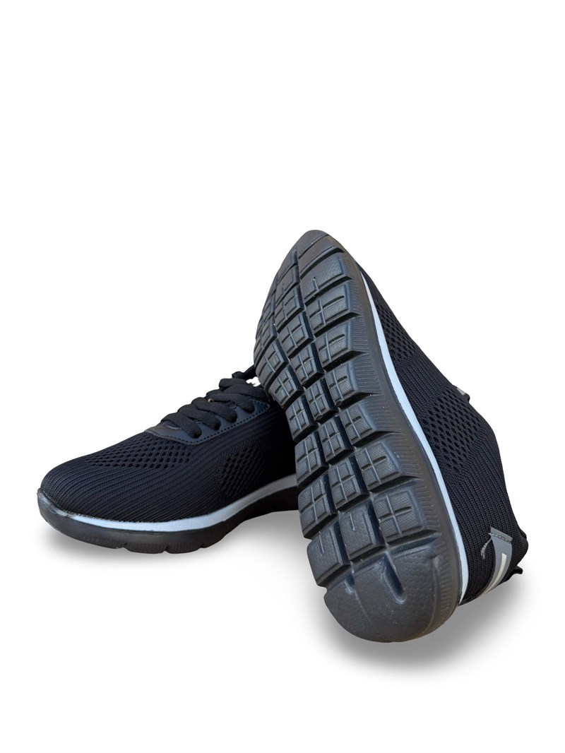 Bst 652 Unisex Yazlık Spor Ayakkabı Siyah