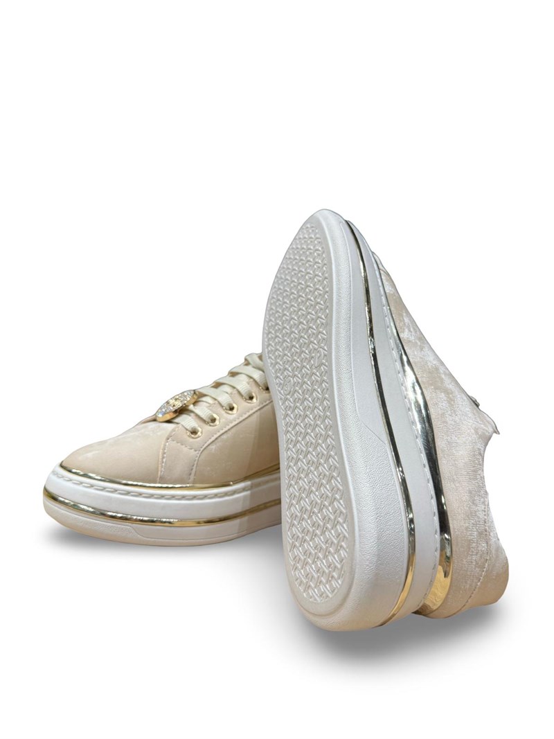 Bty1322714 Kadın Comfort Taban Sneaker Spor Bej