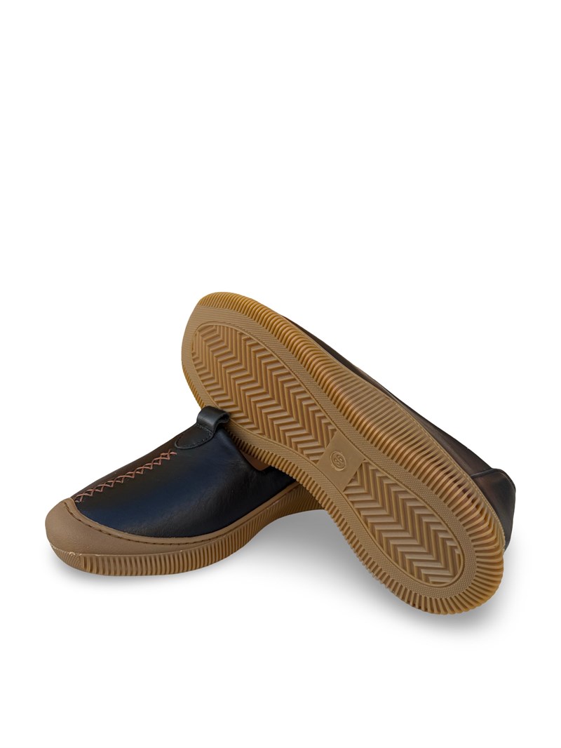 Bty260700 Hakiki Deri Comfort Taban Kadın Casual Ayakkabı Siyah