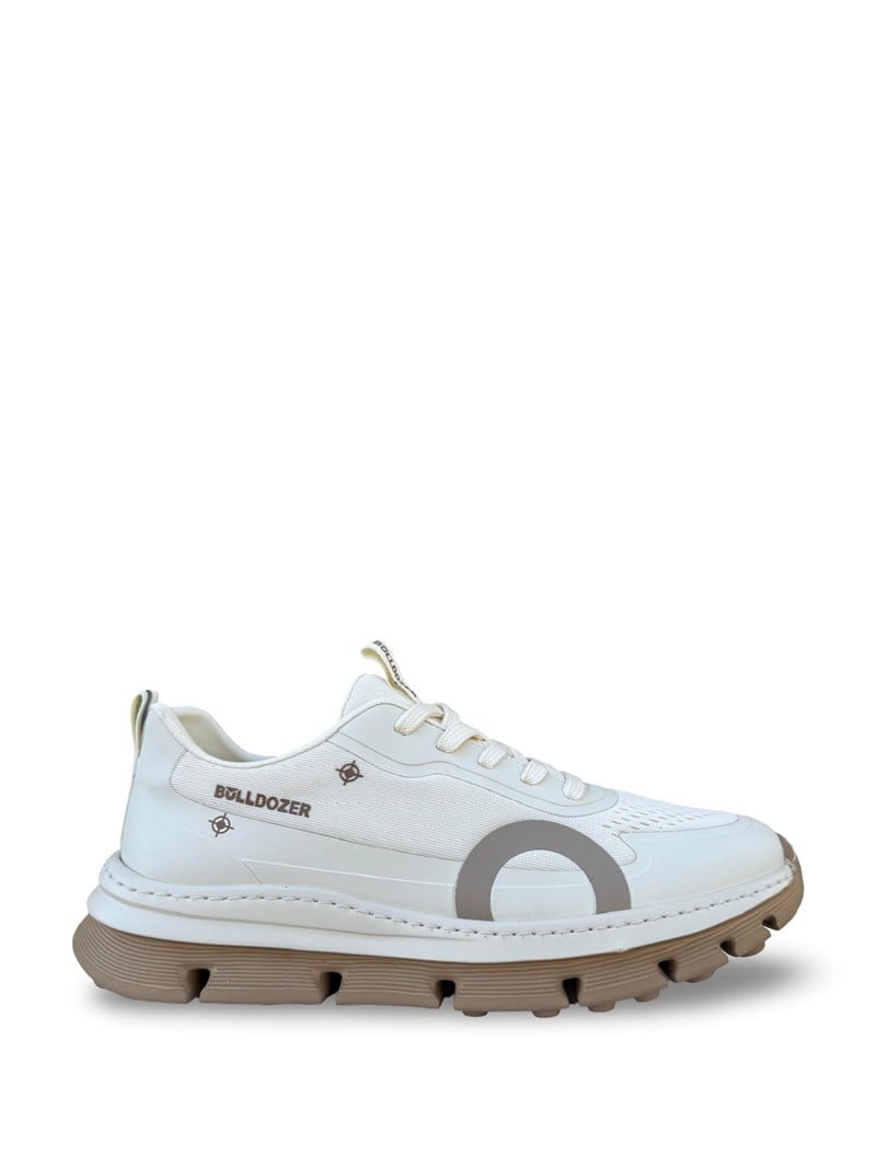 BUL 261410 Eva Taban File Erkek Spor Sneaker Bej