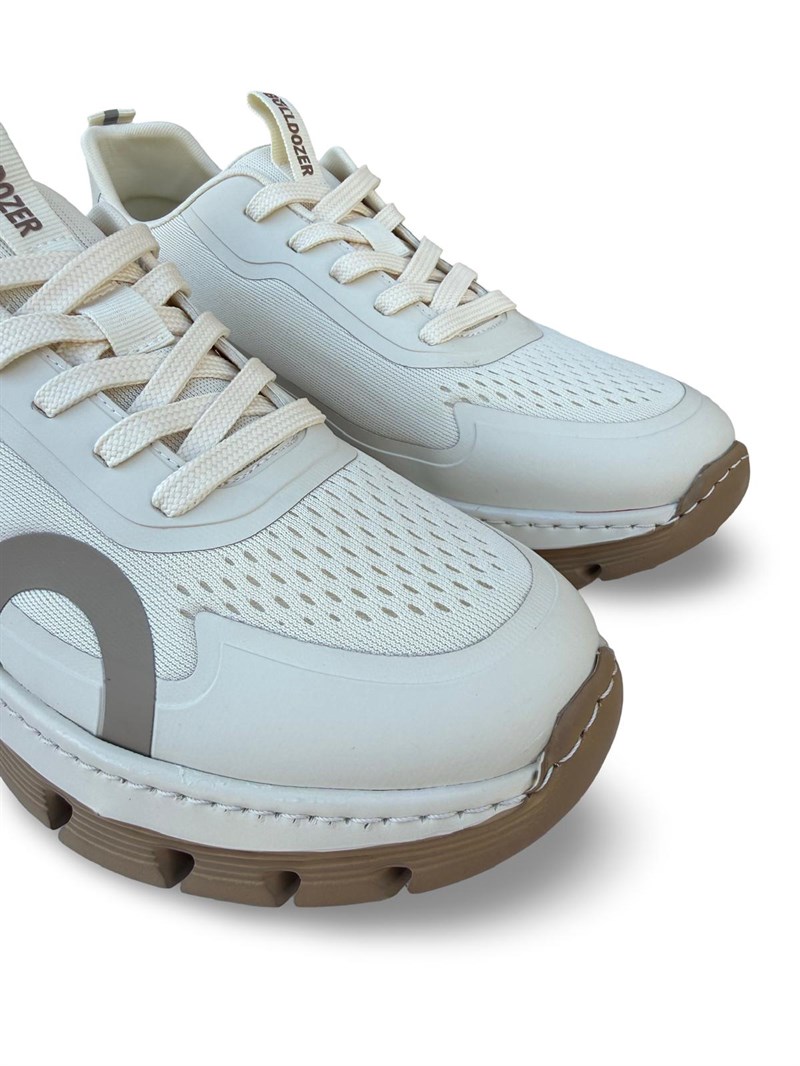 BUL 261410 Eva Taban File Erkek Spor Sneaker Bej