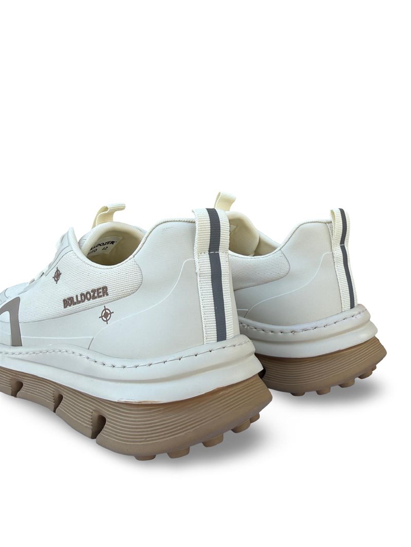 BUL 261410 Eva Taban File Erkek Spor Sneaker Bej
