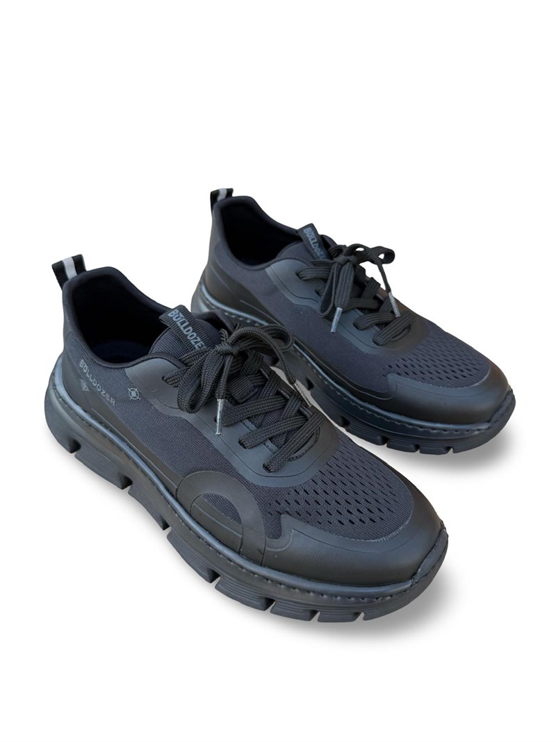 BUL 261410 Eva Taban File Erkek Spor Sneaker Siyah