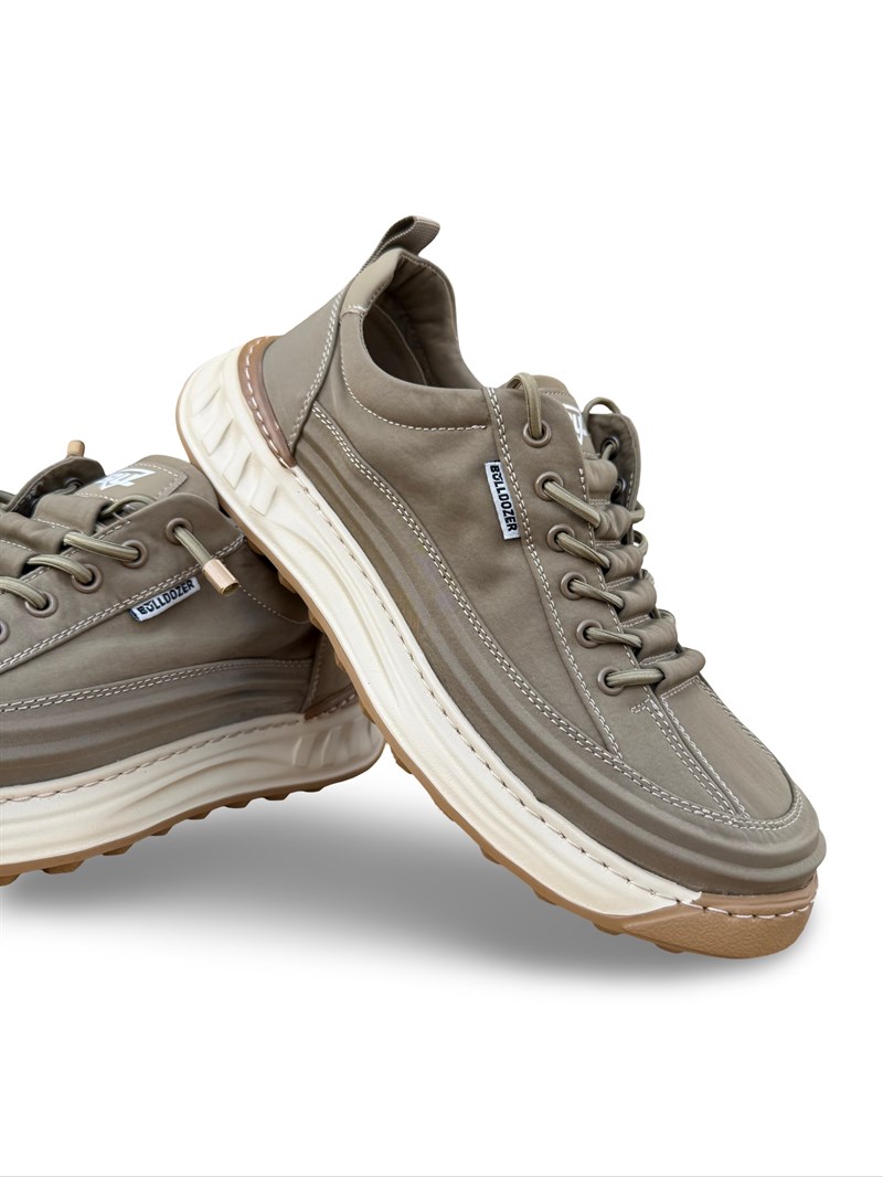 BUL 261437 Erkek Spor Sneaker Haki