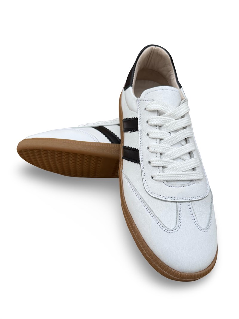 Bul 261506 Hakiki Deri Unısex Sneaker Spor Beyaz