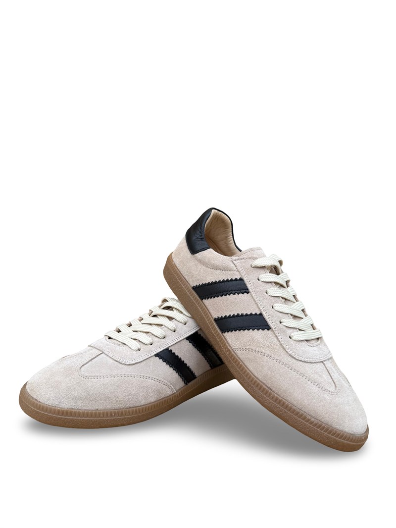 Bul 261506 Hakiki Deri Unısex Sneaker Spor Bej