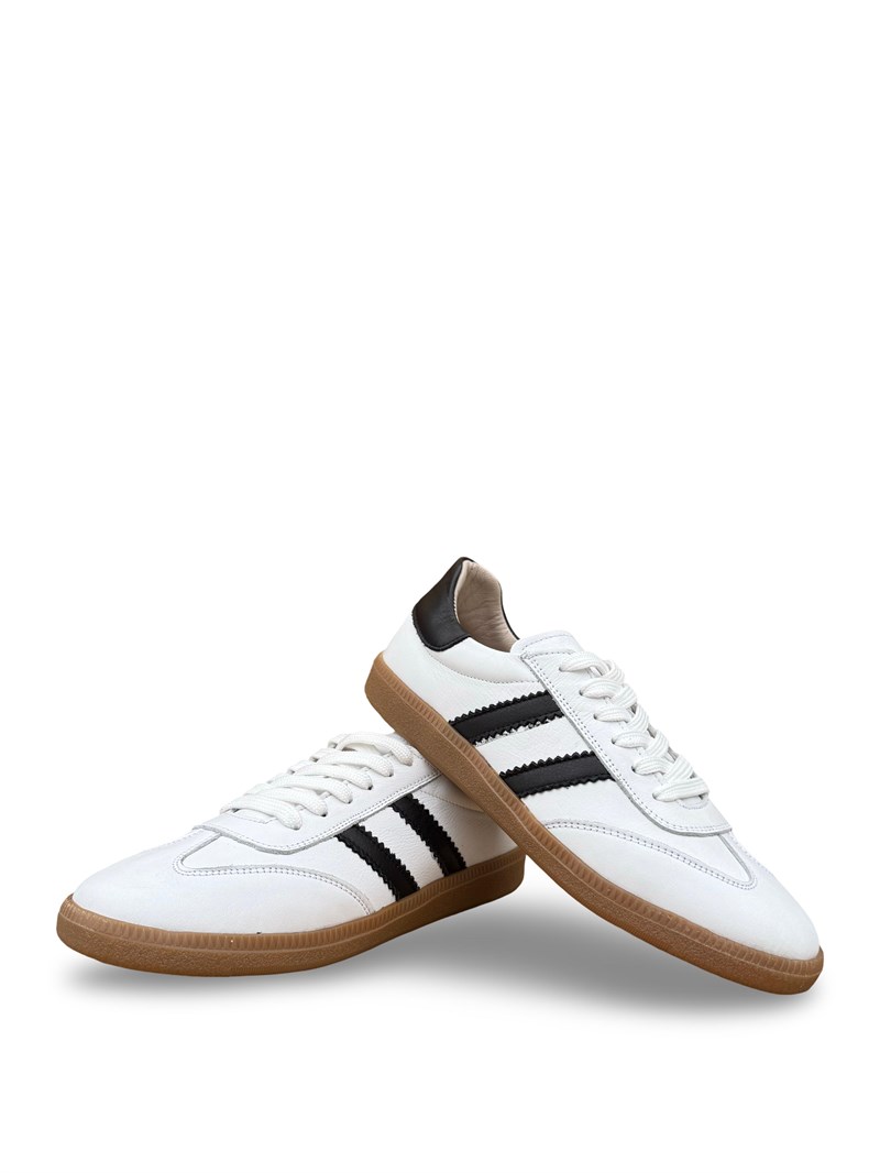 Bul 261506 Hakiki Deri Unısex Sneaker Spor Beyaz