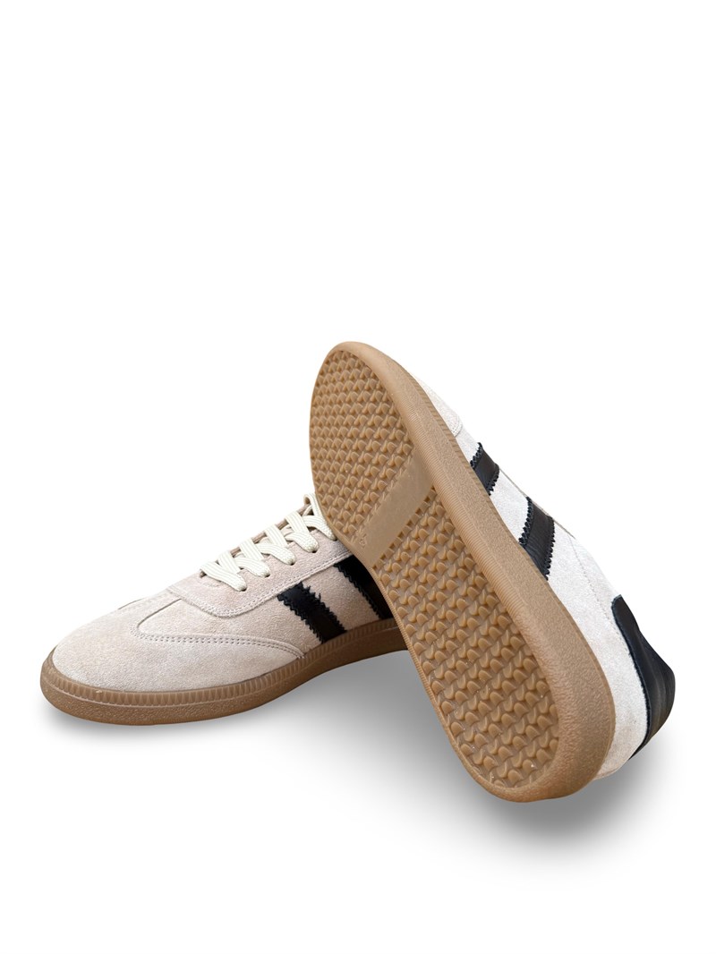 Bul 261506 Hakiki Deri Unısex Sneaker Spor Bej