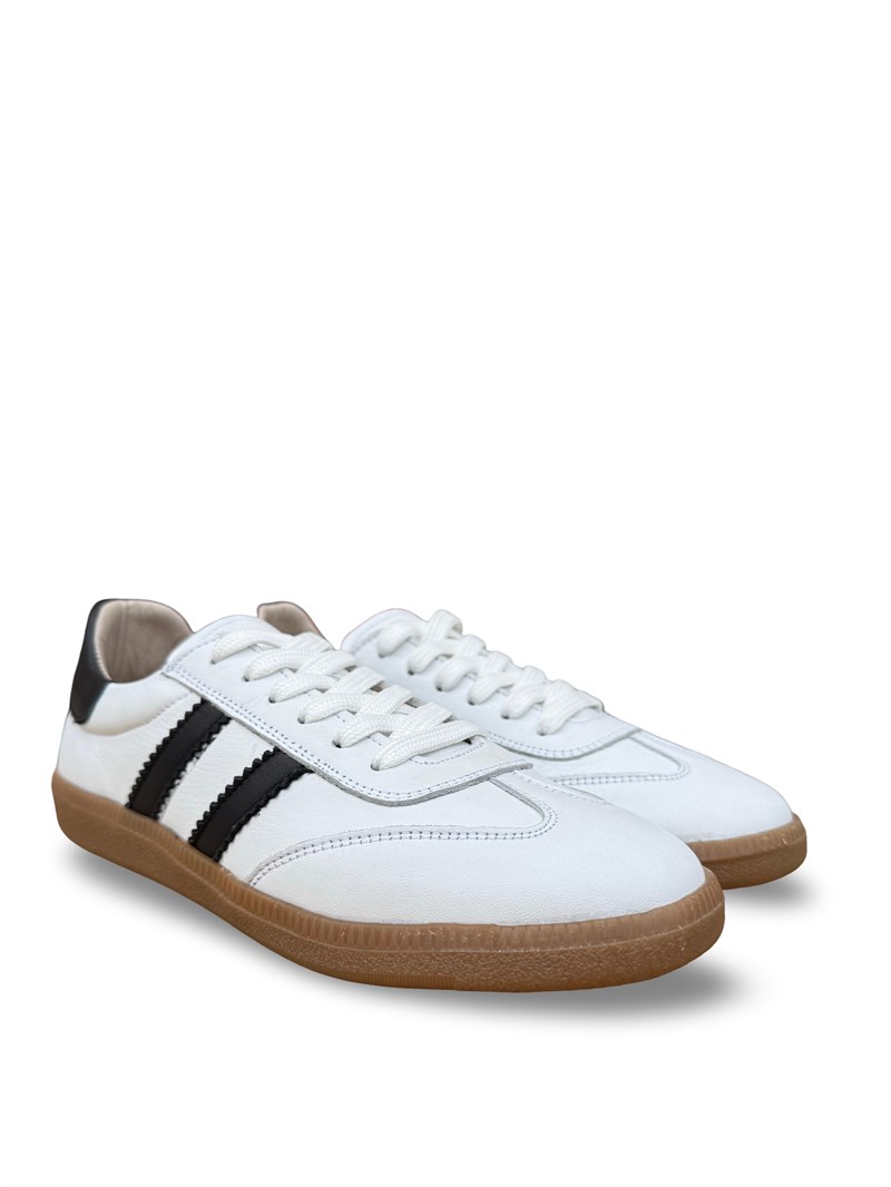 Bul 261506 Hakiki Deri Unısex Sneaker Spor Beyaz