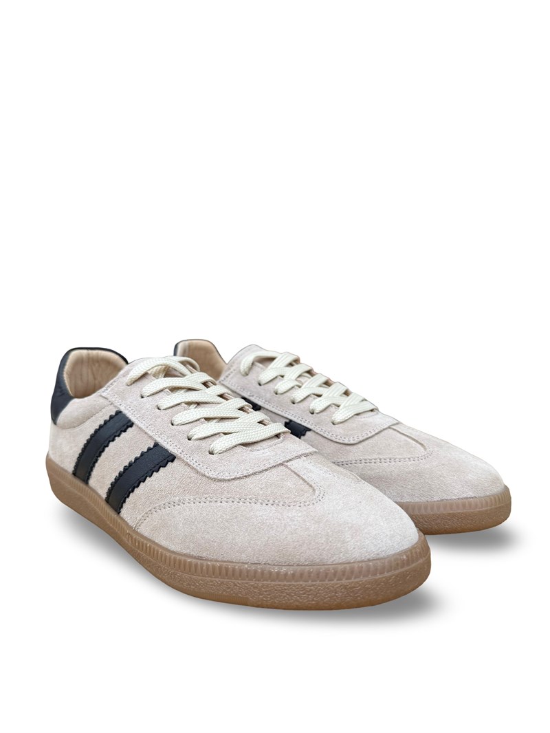 Bul 261506 Hakiki Deri Unısex Sneaker Spor Bej