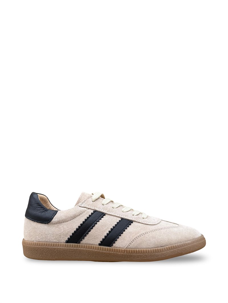 Bul 261506 Hakiki Deri Unısex Sneaker Spor Bej