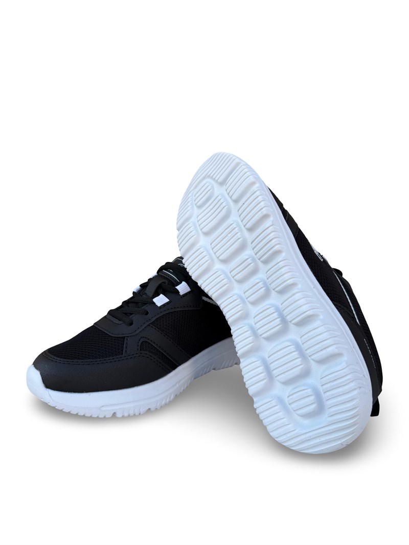 Conpax 6049 Unisex Spor Ayakkabı Siyah Beyaz