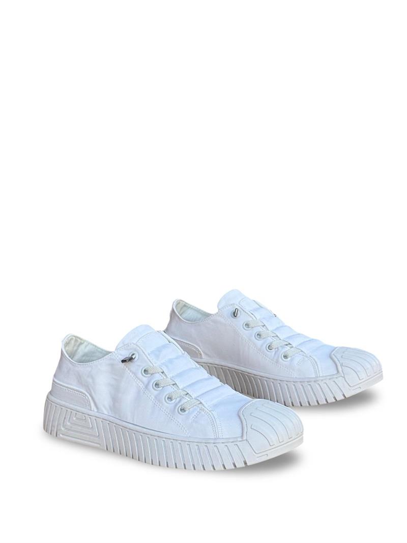 GML ZVigor Paraşüt Kumaş Unisex Günlük Ayakkabı Beyaz