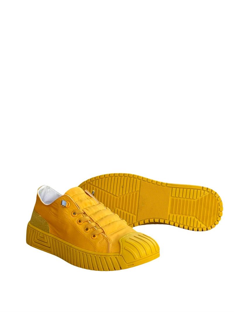 GML ZVigor Paraşüt Kumaş Unisex Günlük Ayakkabı Hardal