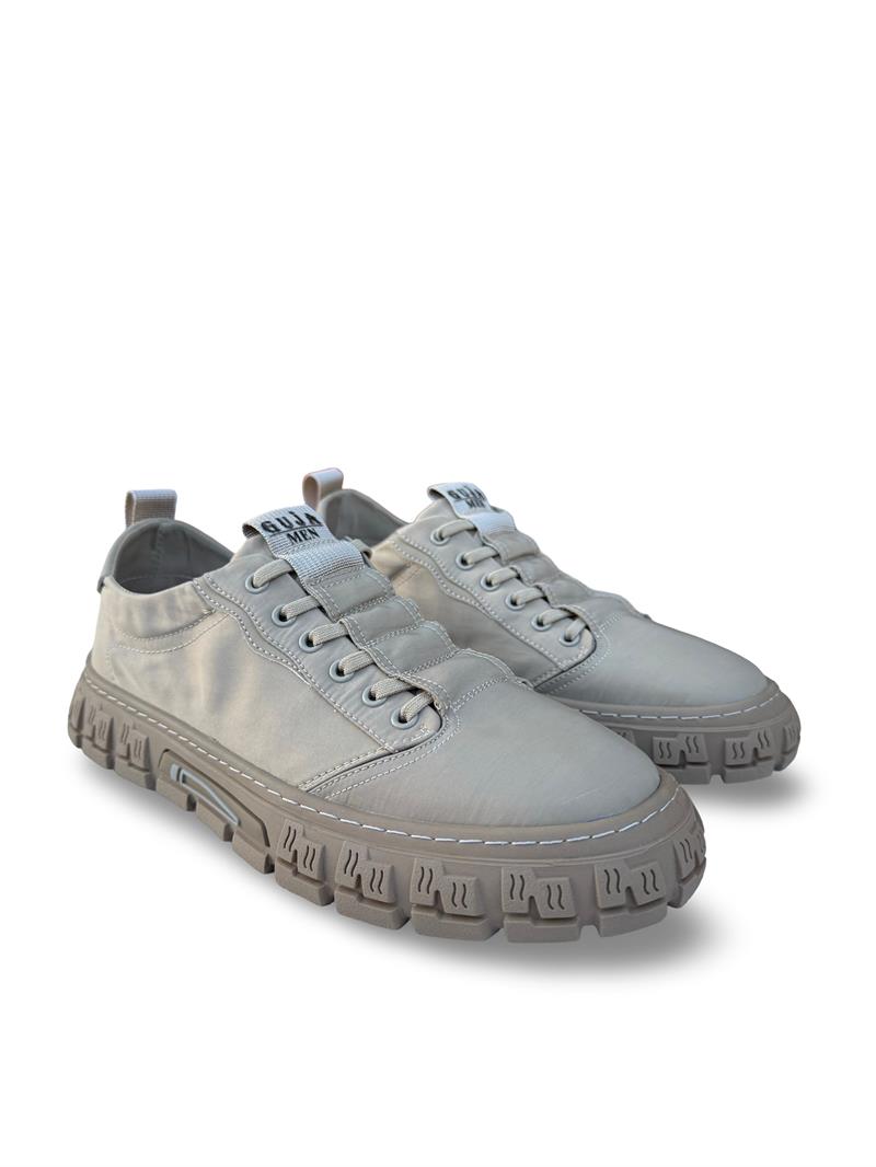 Guıja Y518 Keten Erkek Spor Sneaker Bej