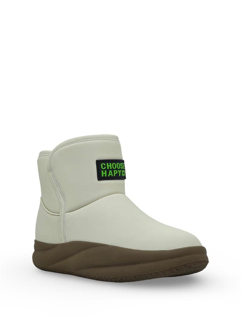 Guja 24K379 Kadın İç Kısmı Yünlü Comfort Taban Bot Bej