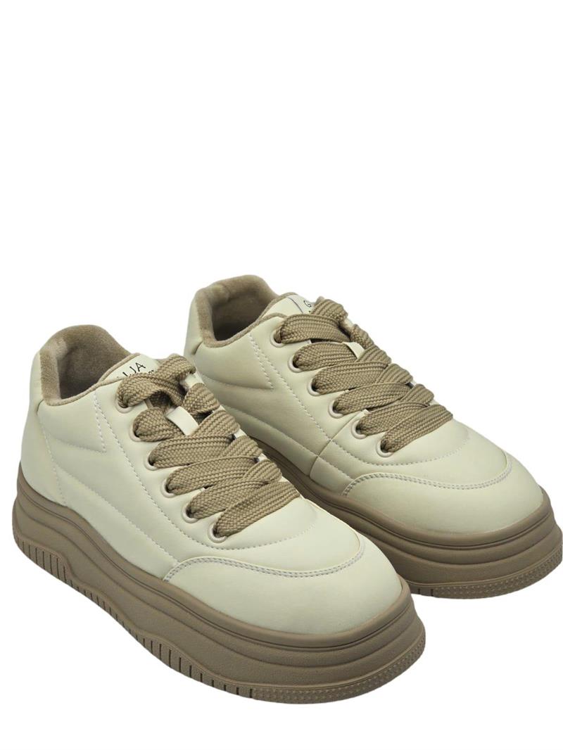 Guja 24K382 Comfort Taban Kadın Sneakers Bej