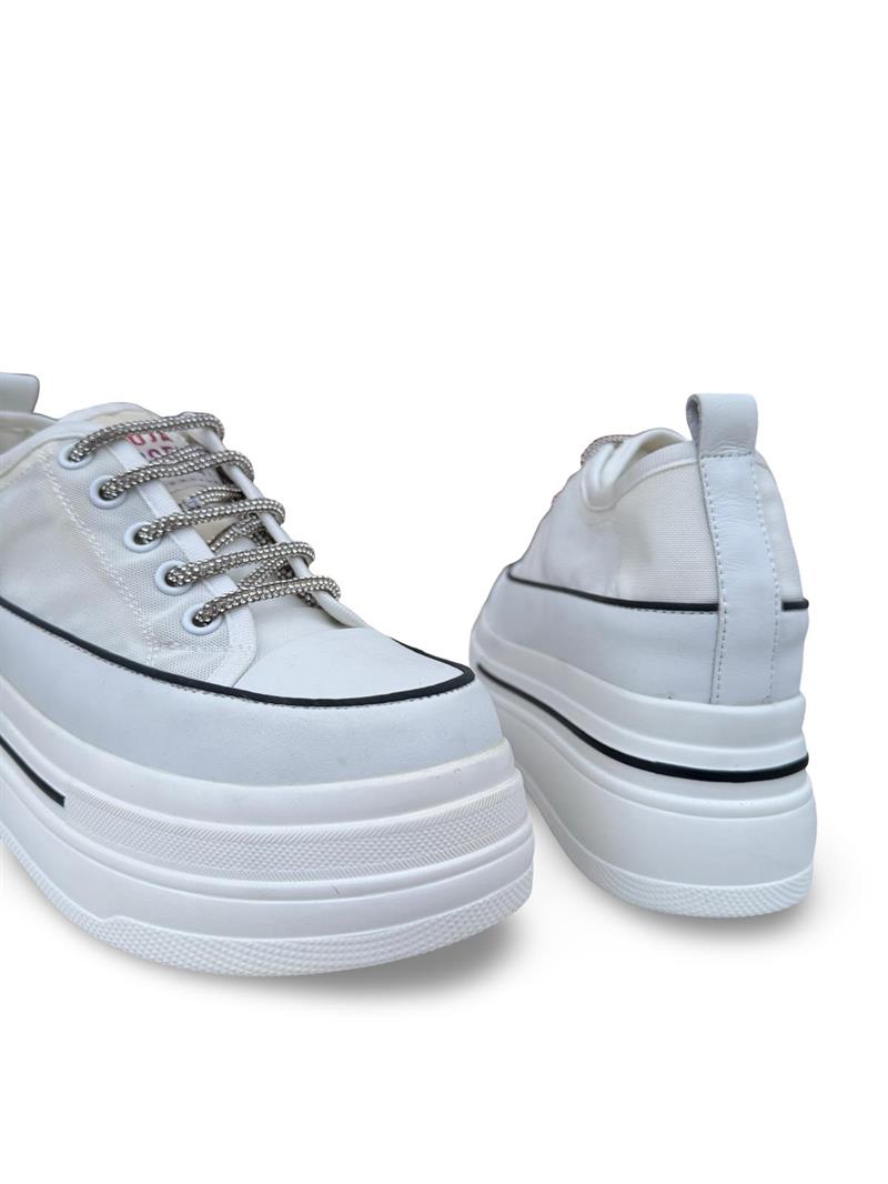 Guja Y345-10  Tabanlı Kadın Spor Ayakkabı Beyaz