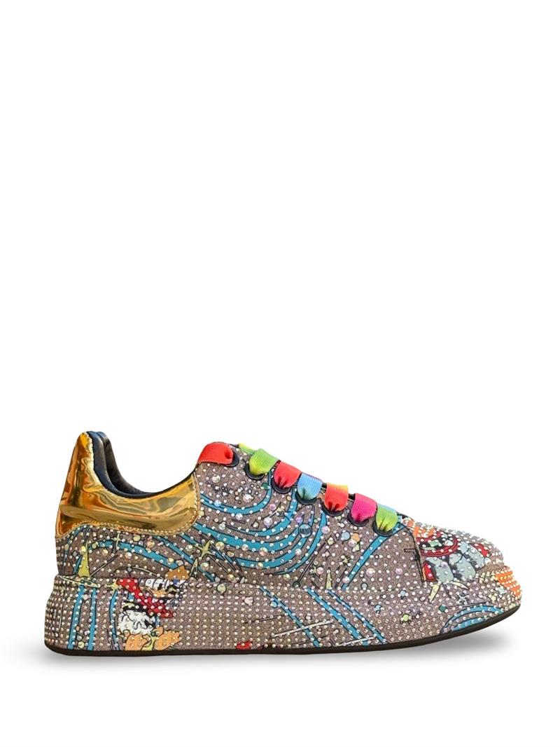 Guja Y451 Taşlı Kadın Sneaker Camel
