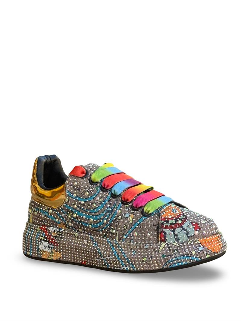 Guja Y451 Taşlı Kadın Sneaker Camel