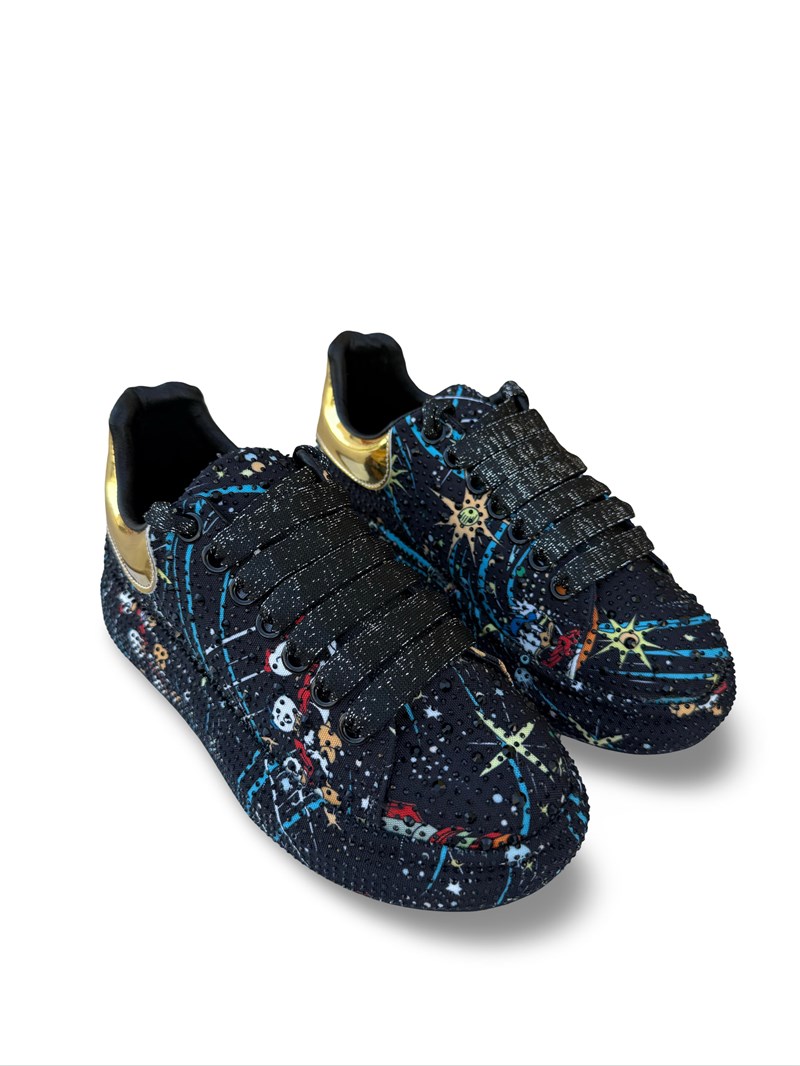 Guja Y451 Taşlı Kadın Sneaker Siyah