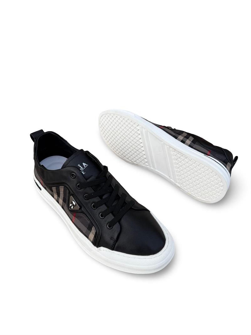 Guja Y510-4 Ekose Erkek Sneaker Siyah