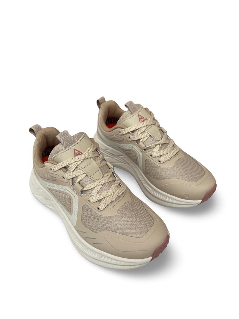 HM350926B Unisex Comfort Taban Sneaker Spor Bej
